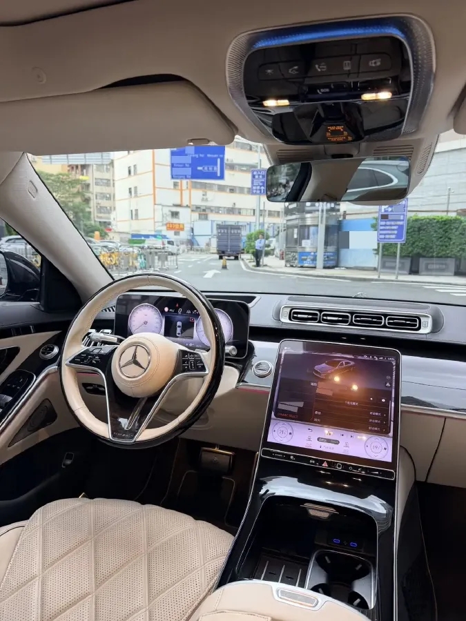 2023 Mercedes-Benz Maybach S Class 3.0T 367HP L6 9AT,autocango,china used car exporter,china ev exporter,chinese used car exporter,chinese used ev exporter
