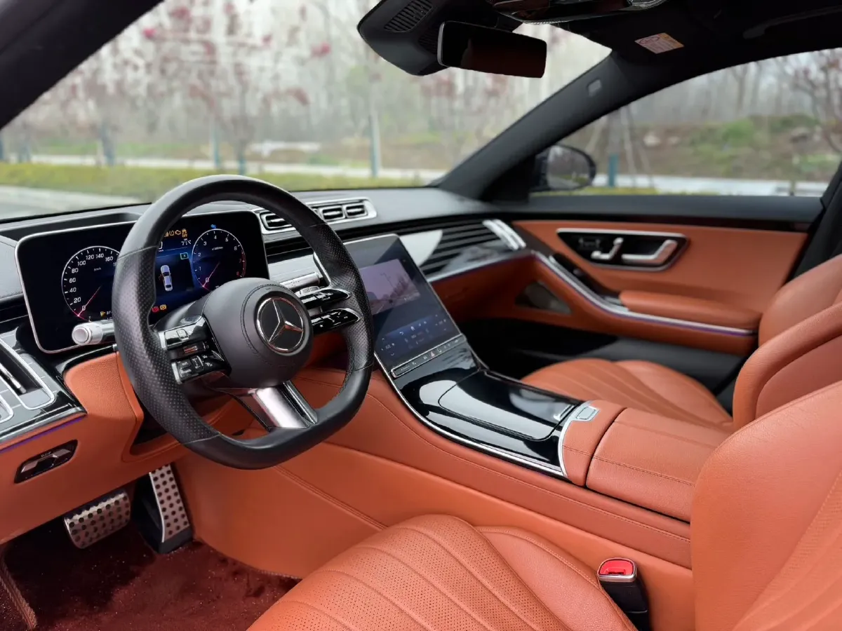 2022 Mercedes-Benz S Class 2.5T 367HP L6 9AT,autocango,china used car exporter,china ev exporter,chinese used car exporter,chinese used ev exporter