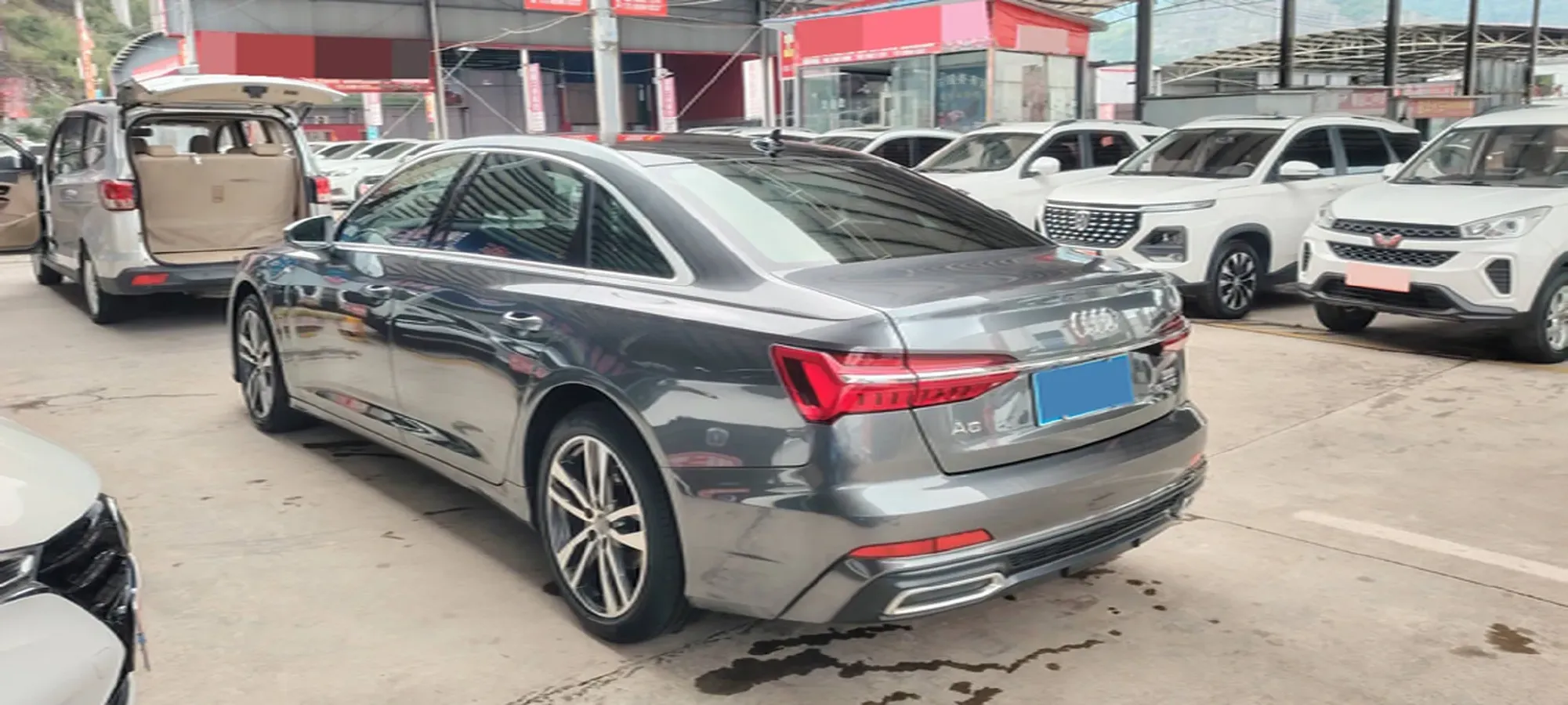 2019 Audi A6L 2.0T 190HP L4 7DCT,autocango,china used car exporter,china ev exporter,chinese used car exporter,chinese used ev exporter