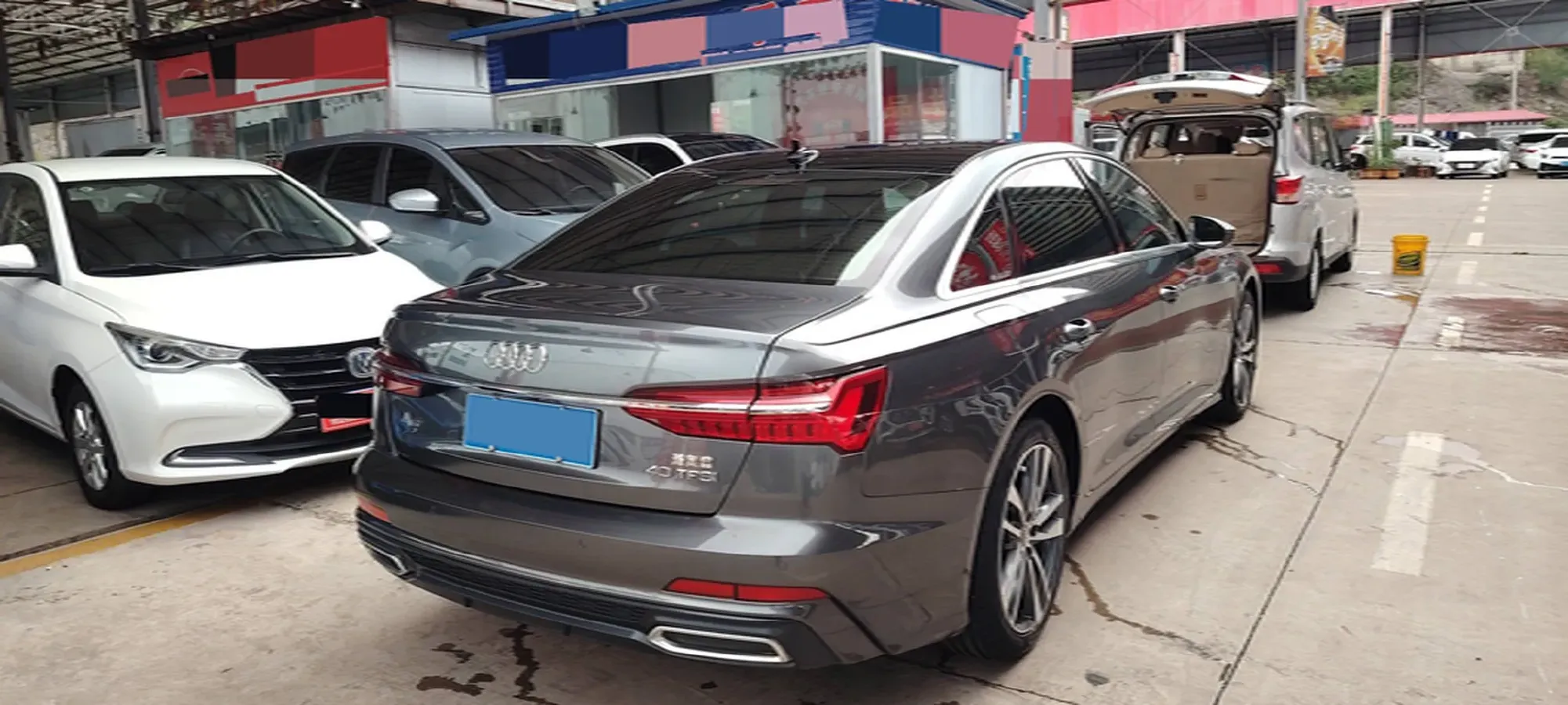 2019 Audi A6L 2.0T 190HP L4 7DCT,autocango,china used car exporter,china ev exporter,chinese used car exporter,chinese used ev exporter