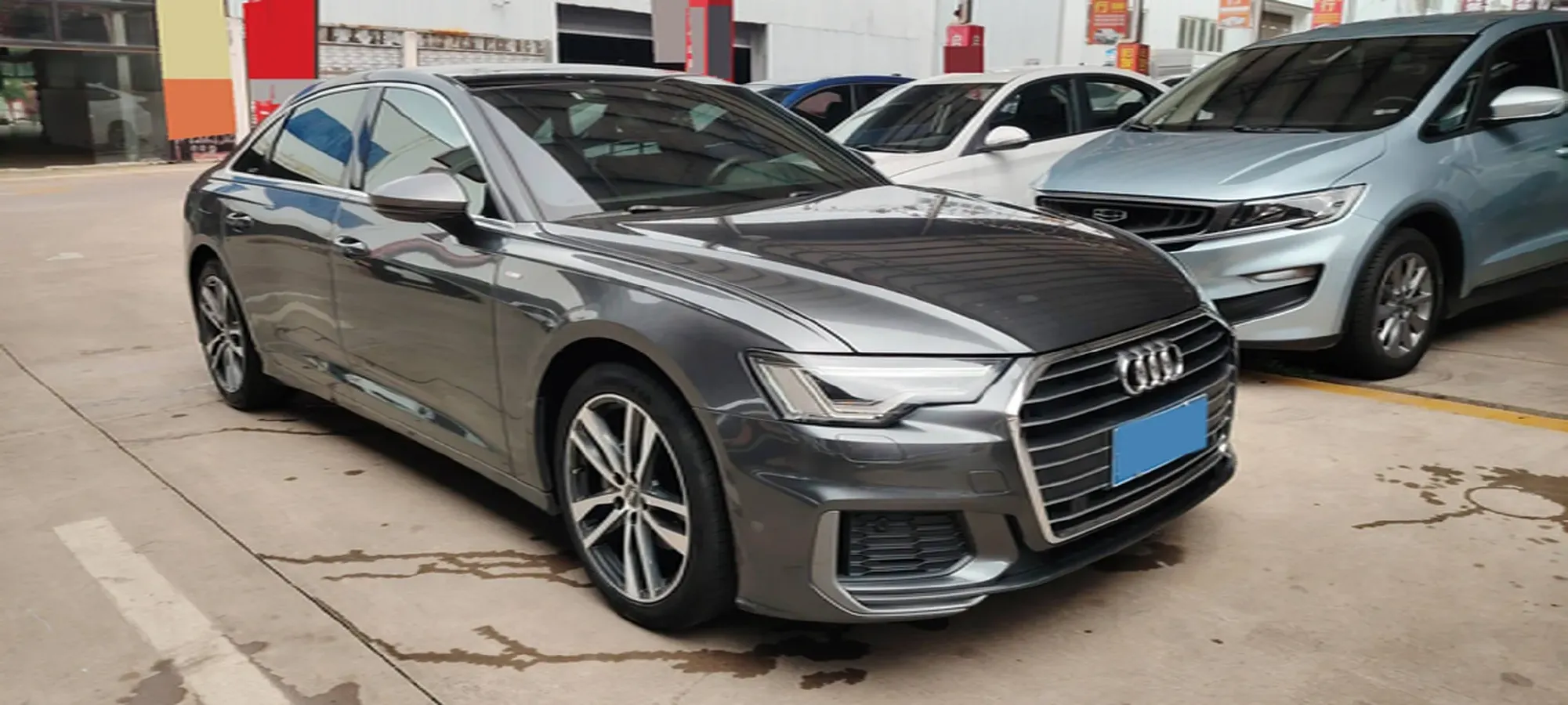 2019 Audi A6L 2.0T 190HP L4 7DCT,autocango,china used car exporter,china ev exporter,chinese used car exporter,chinese used ev exporter