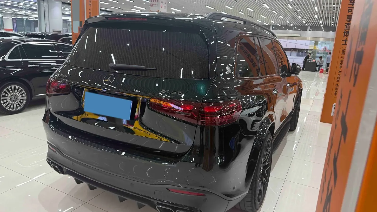 2024 Mercedes-Benz GLS AMG 4.0T 612HP V8 9AT,autocango,china used car exporter,china ev exporter,chinese used car exporter,chinese used ev exporter