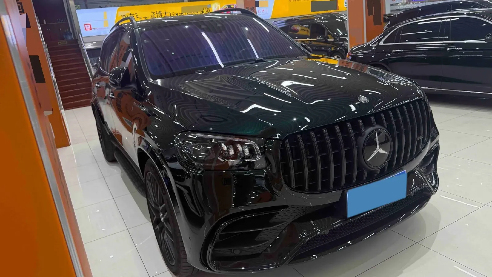 2024 Mercedes-Benz GLS AMG 4.0T 612HP V8 9AT,autocango,china used car exporter,china ev exporter,chinese used car exporter,chinese used ev exporter