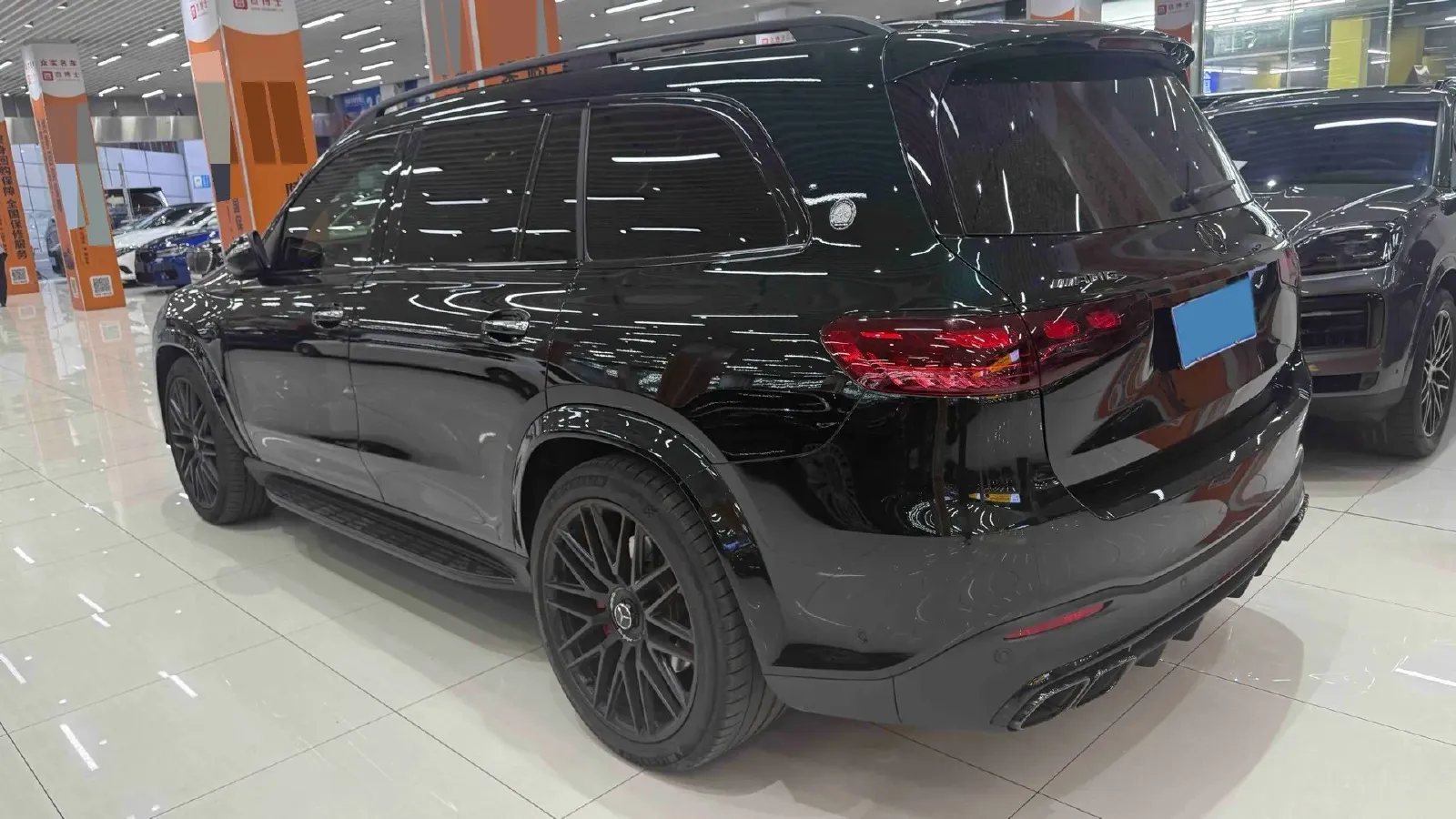 2024 Mercedes-Benz GLS AMG 4.0T 612HP V8 9AT,autocango,china used car exporter,china ev exporter,chinese used car exporter,chinese used ev exporter