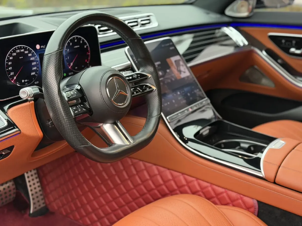 2022 Mercedes-Benz S Class 2.5T 367HP L6 9AT,autocango,china used car exporter,china ev exporter,chinese used car exporter,chinese used ev exporter