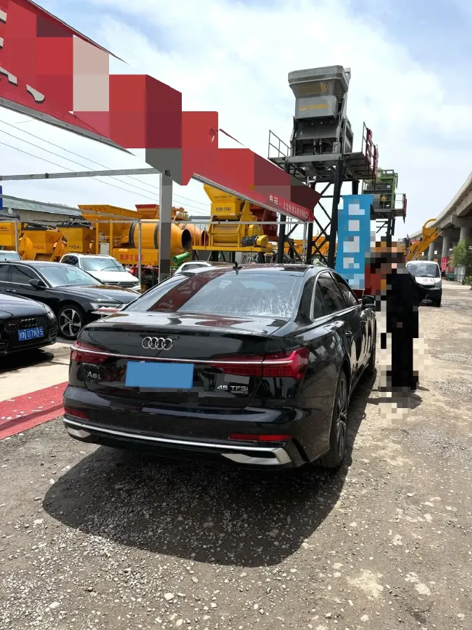 2024 Audi A6L 2.0T 245HP L4 7DCT,autocango,china used car exporter,china ev exporter,chinese used car exporter,chinese used ev exporter