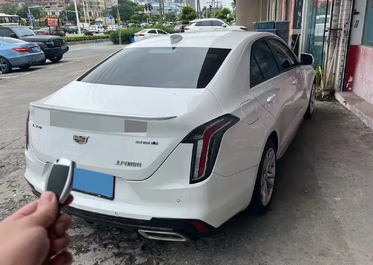 2021 Cadillac CT4 2.0T 237HP L4 8AT,autocango,china used car exporter,china ev exporter,chinese used car exporter,chinese used ev exporter