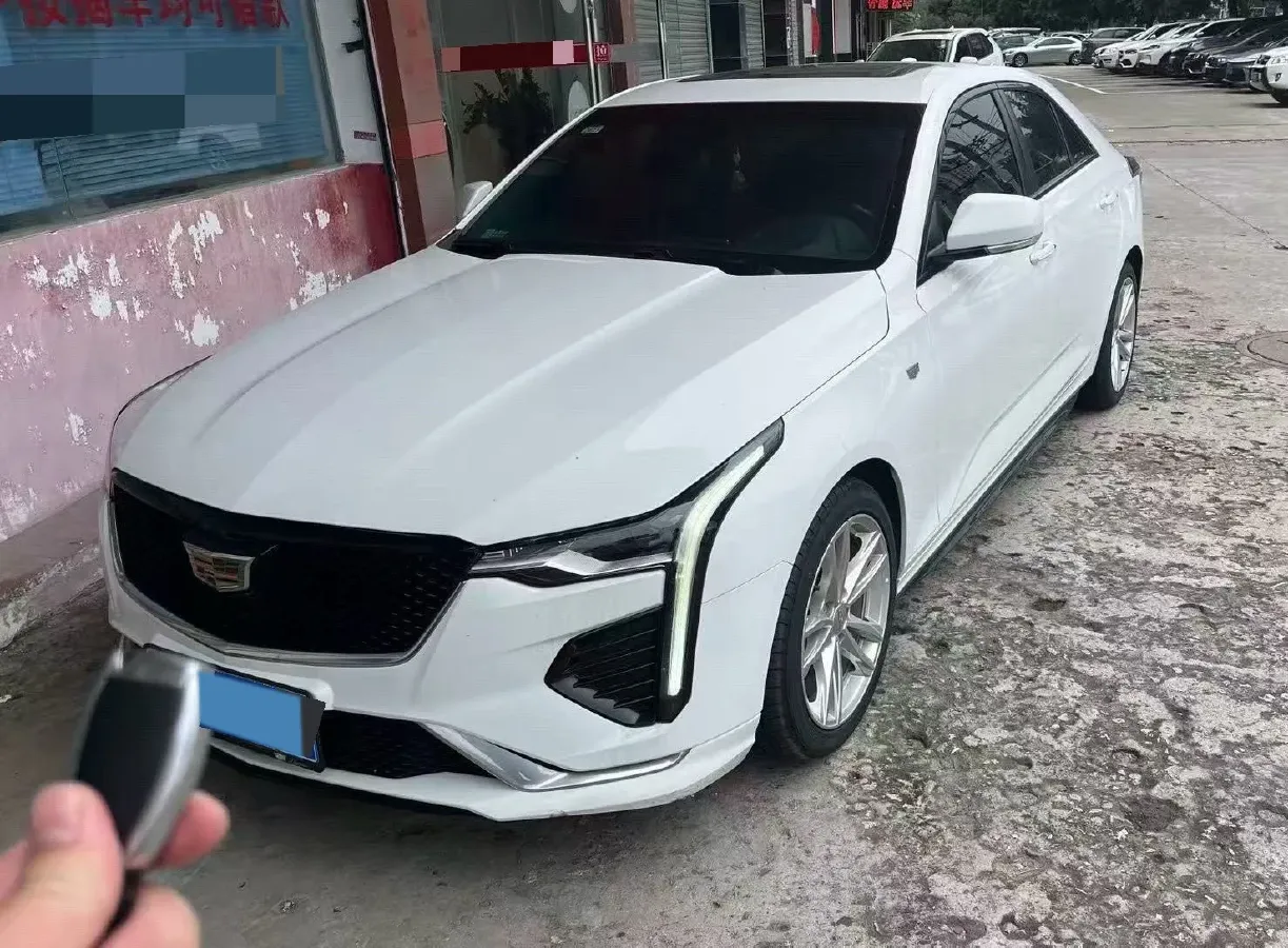 2021 Cadillac CT4 2.0T 237HP L4 8AT,autocango,china used car exporter,china ev exporter,chinese used car exporter,chinese used ev exporter