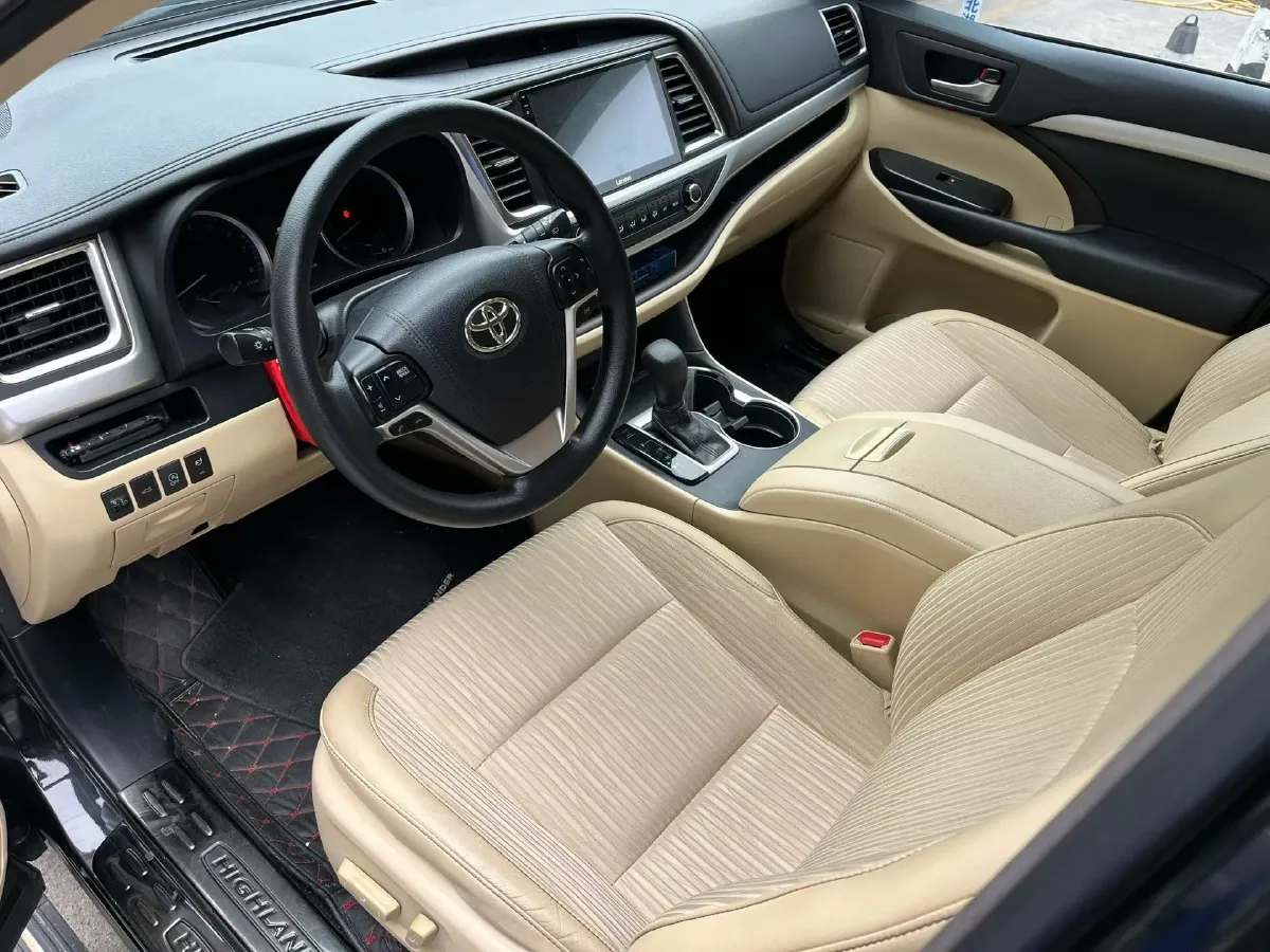 2018 Toyota Highlander 2.0T 220HP L4 6AT,autocango,china used car exporter,china ev exporter,chinese used car exporter,chinese used ev exporter