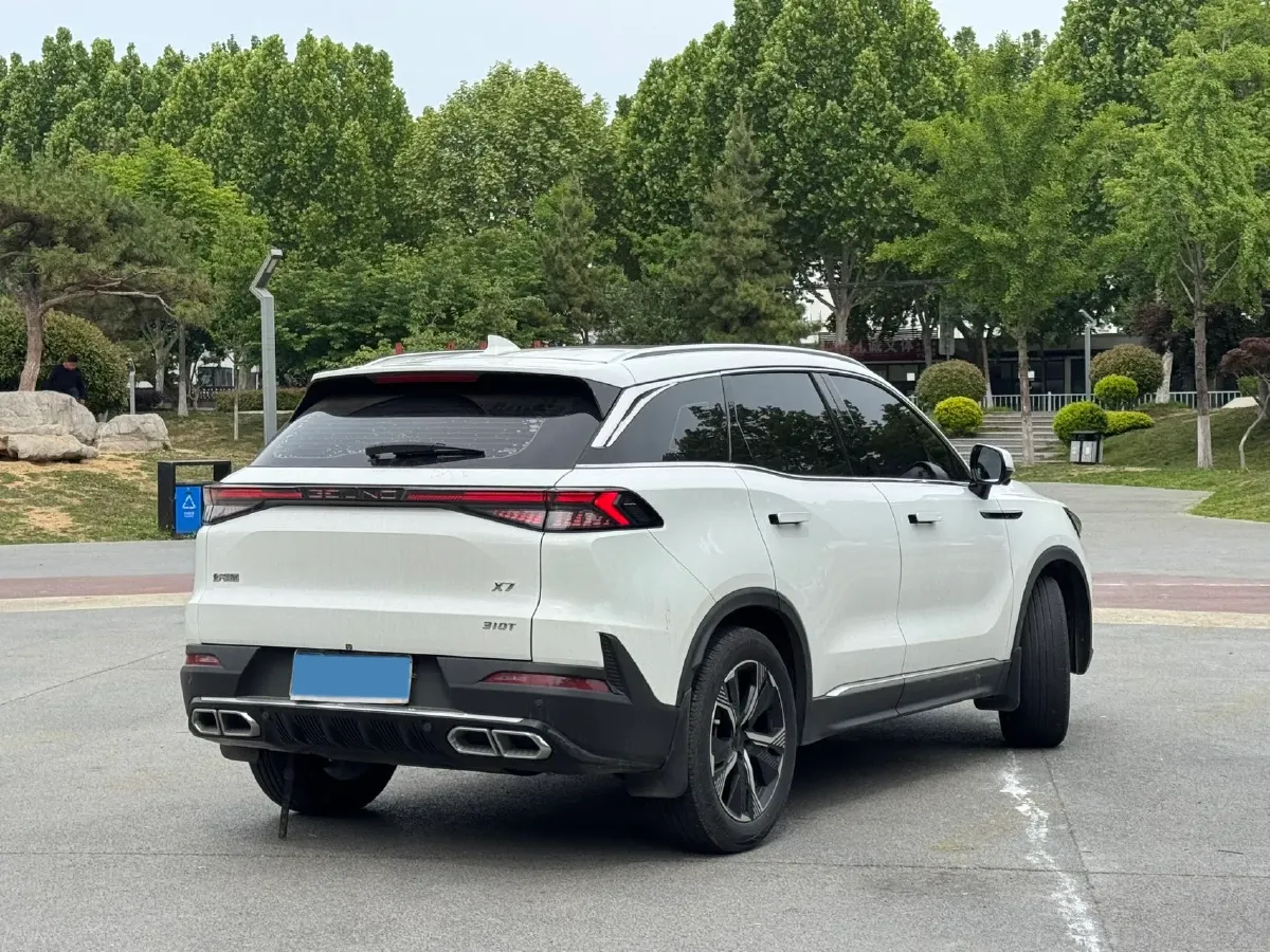 2023 BeiJing Auto X7 1.5T 188HP L4 7DCT,autocango,china used car exporter,china ev exporter,chinese used car exporter,chinese used ev exporter