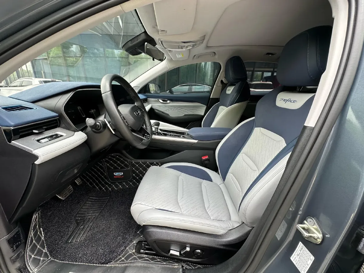 2021 Geely Preface 2.0T 190HP L4 7DCT,autocango,china used car exporter,china ev exporter,chinese used car exporter,chinese used ev exporter
