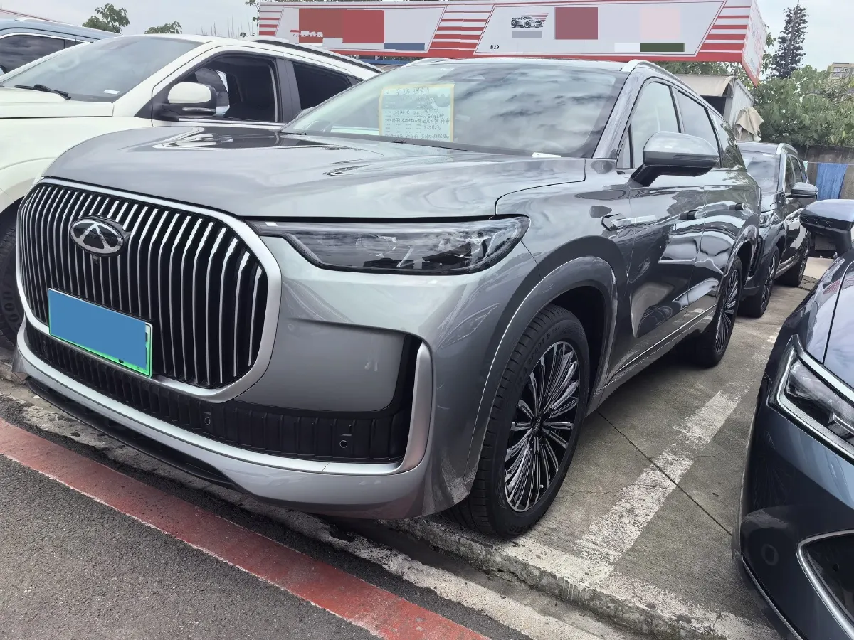 2025 Chery Tiggo9 C-DM 1.5T 156HP L4 3DHT PHEV 18.67KWH,autocango,china used car exporter,china ev exporter,chinese used car exporter,chinese used ev exporter