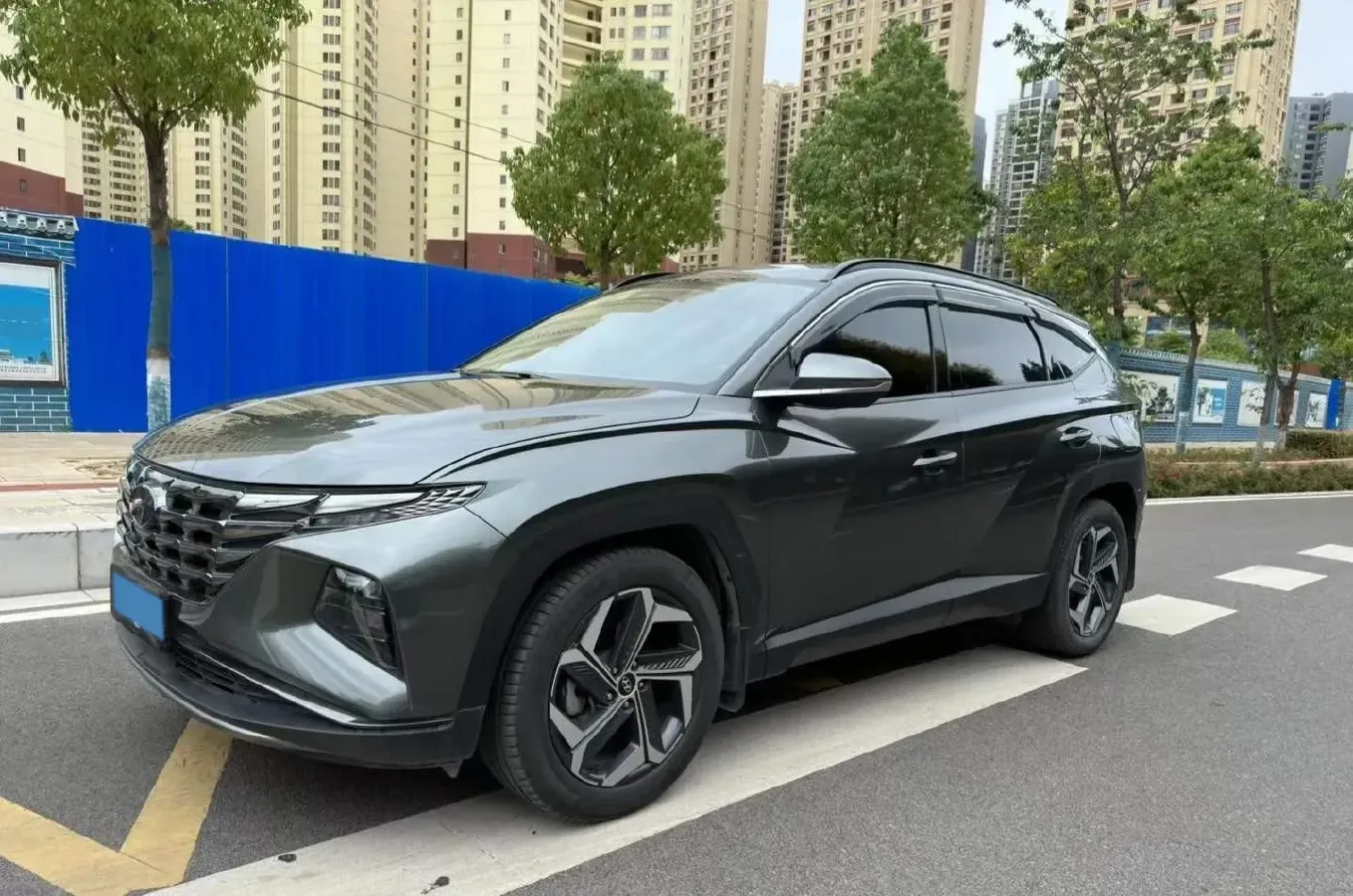 2023 Hyundai Tucson 1.5T 200HP L4 8AT,autocango,china used car exporter,china ev exporter,chinese used car exporter,chinese used ev exporter
