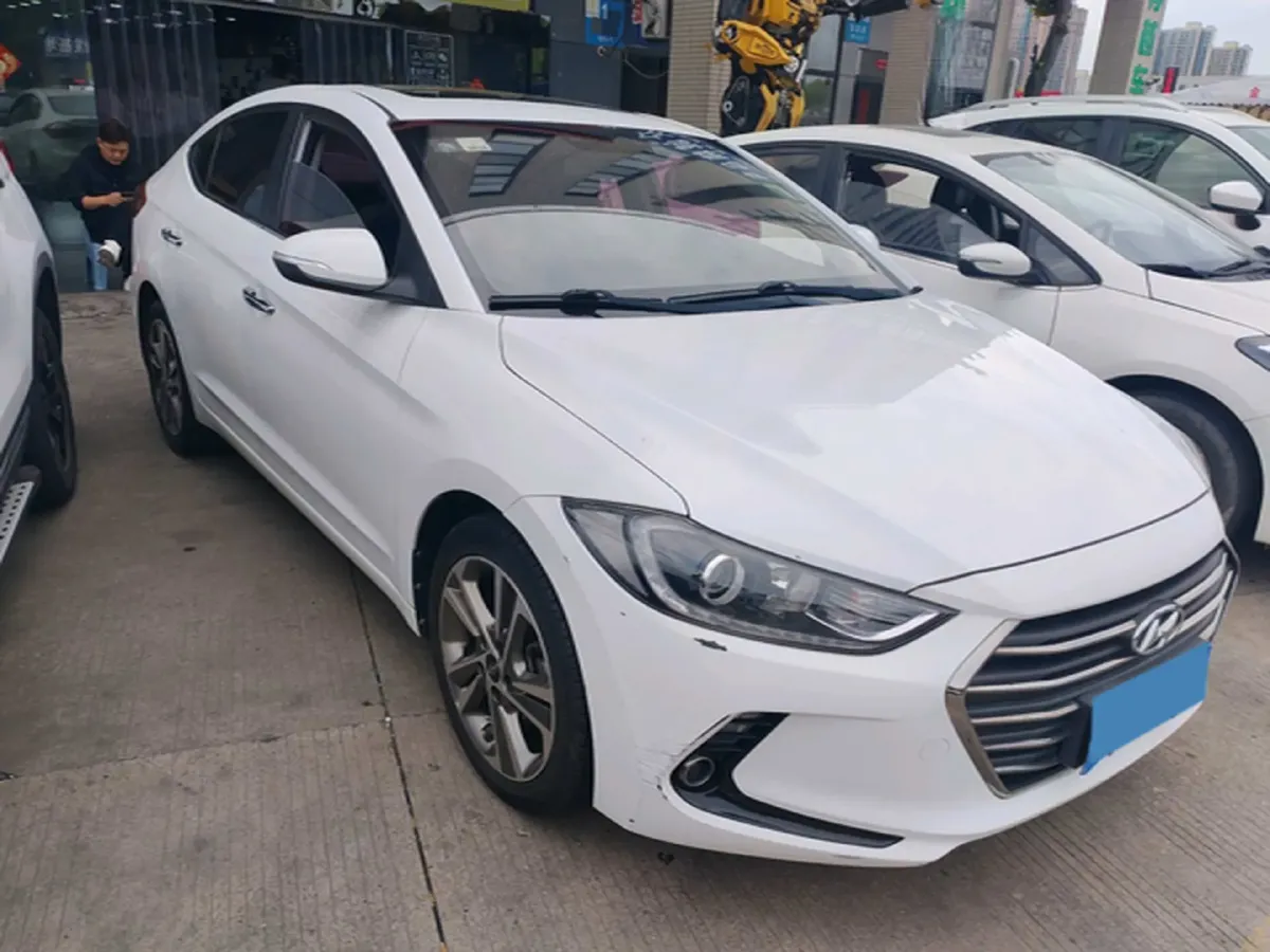 2016 Hyundai Elantra 1.6L 130HP L4 6AT,autocango,china used car exporter,china ev exporter,chinese used car exporter,chinese used ev exporter