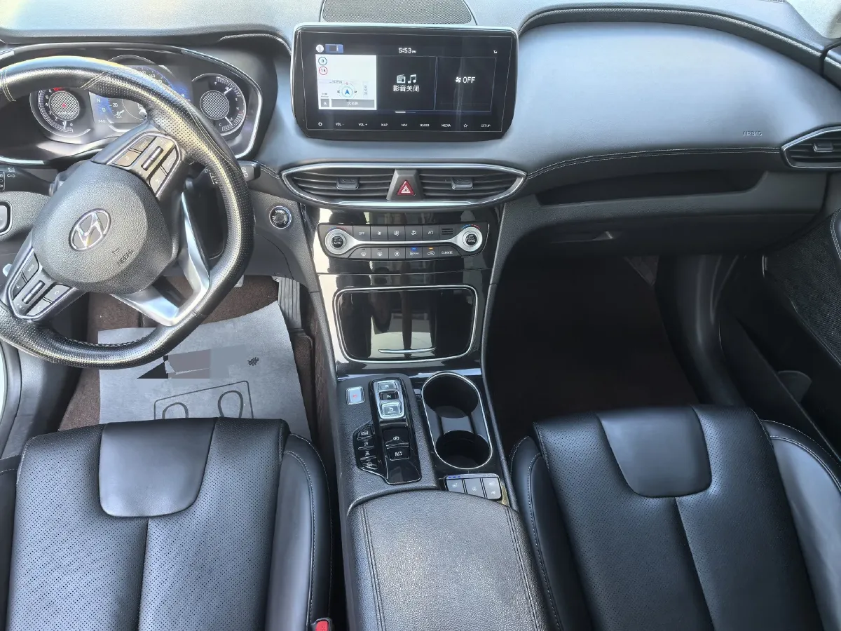 2019 Hyundai Santafe 2.0T 240HP L4 8AT,autocango,china used car exporter,china ev exporter,chinese used car exporter,chinese used ev exporter