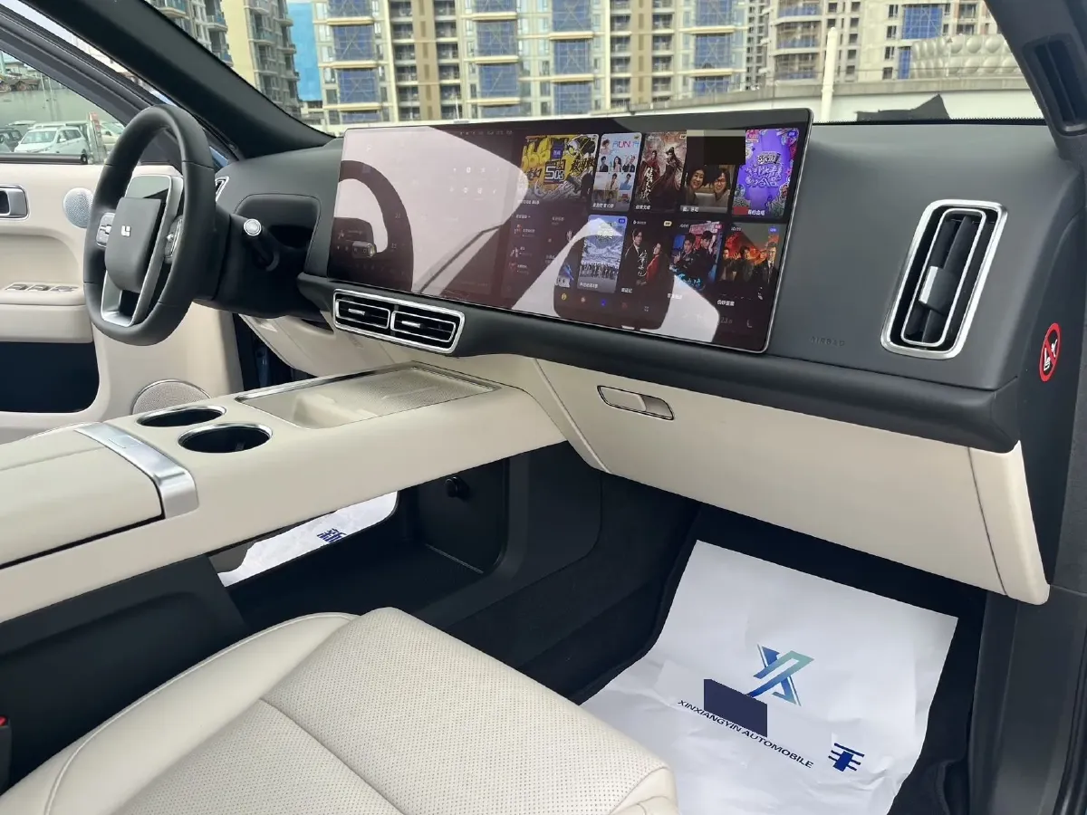 2022 Li L9 Range Extended 154HP REEV 42.6KWH,autocango,china used car exporter,china ev exporter,chinese used car exporter,chinese used ev exporter