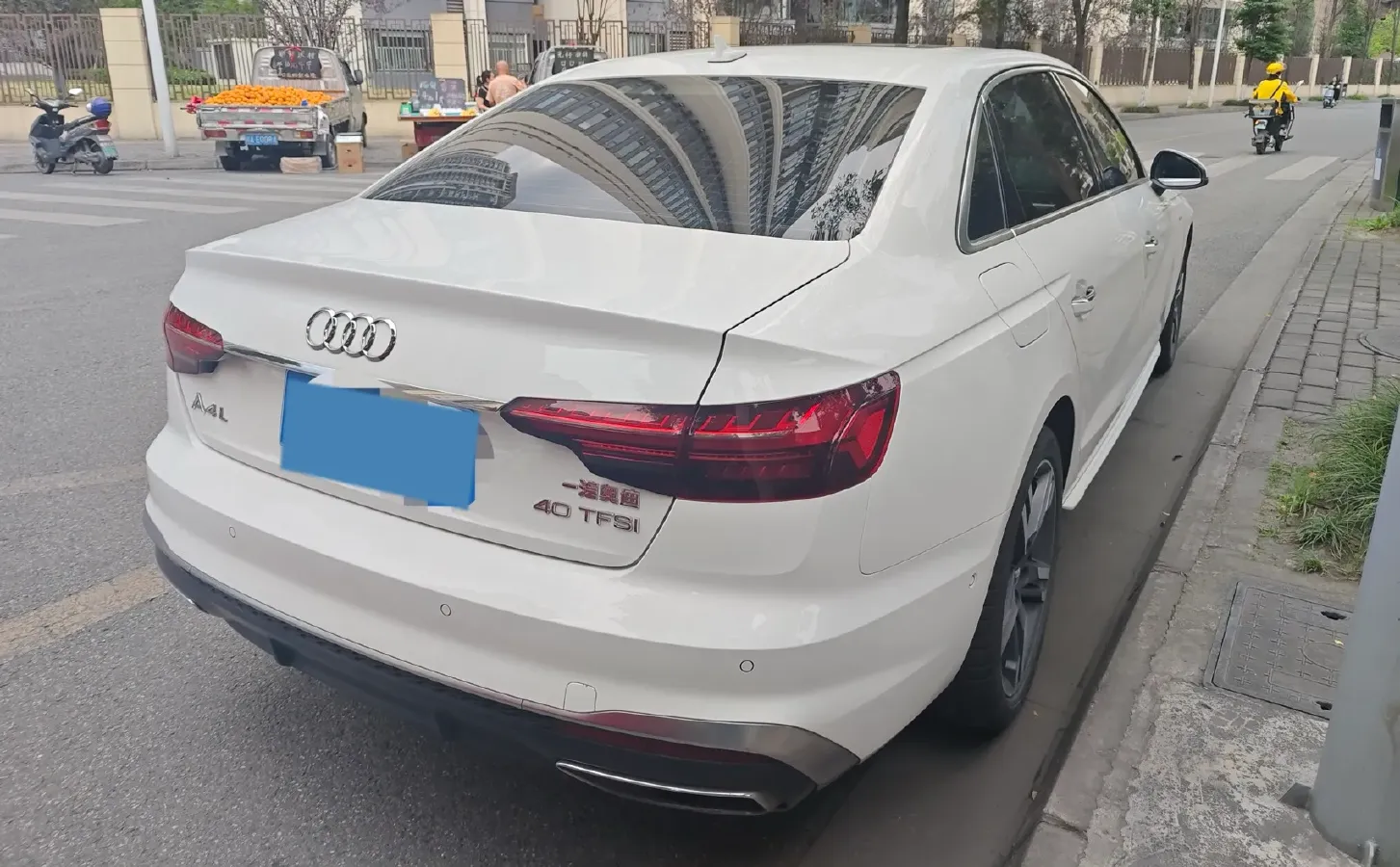 2020 Audi A4L 2.0T 190HP L4 7DCT,autocango,china used car exporter,china ev exporter,chinese used car exporter,chinese used ev exporter