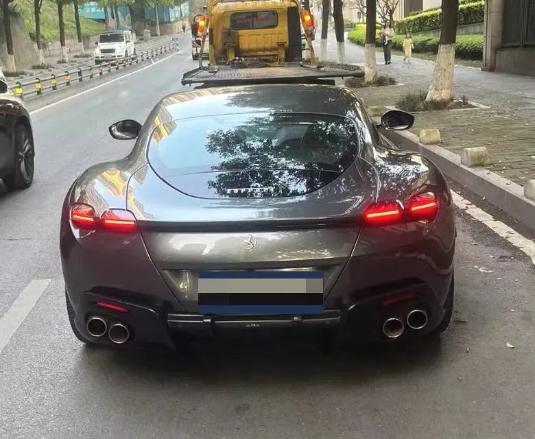 2020 Ferrari Roma 3.9T 620HP V8 8DCT,autocango,china used car exporter,china ev exporter,chinese used car exporter,chinese used ev exporter