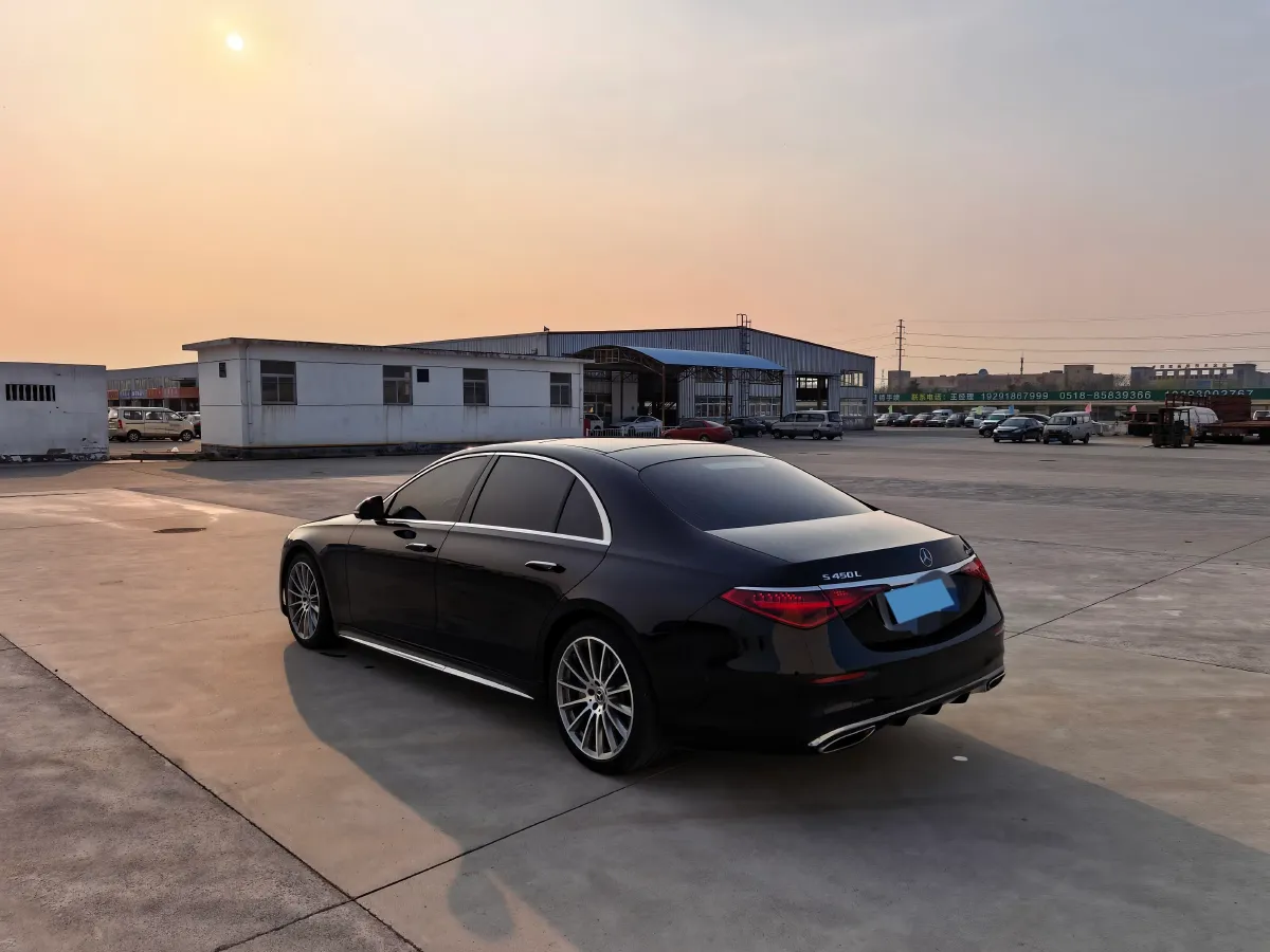 2022 Mercedes-Benz S Class 2.5T 367HP L6 9AT,autocango,china used car exporter,china ev exporter,chinese used car exporter,chinese used ev exporter