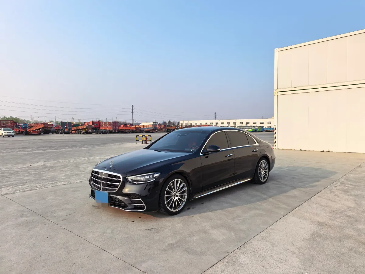 2022 Mercedes-Benz S Class 2.5T 367HP L6 9AT,autocango,china used car exporter,china ev exporter,chinese used car exporter,chinese used ev exporter