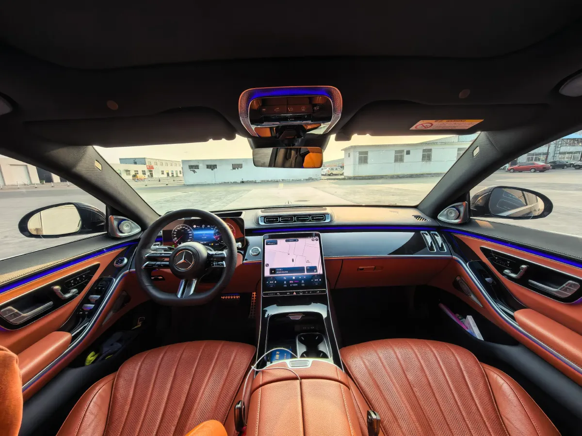 2022 Mercedes-Benz S Class 2.5T 367HP L6 9AT,autocango,china used car exporter,china ev exporter,chinese used car exporter,chinese used ev exporter