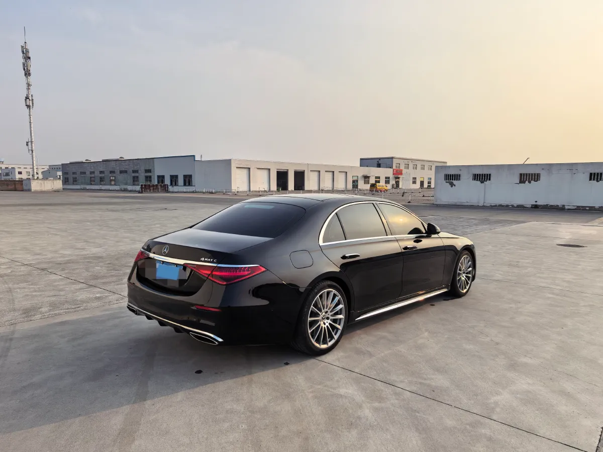 2022 Mercedes-Benz S Class 2.5T 367HP L6 9AT,autocango,china used car exporter,china ev exporter,chinese used car exporter,chinese used ev exporter