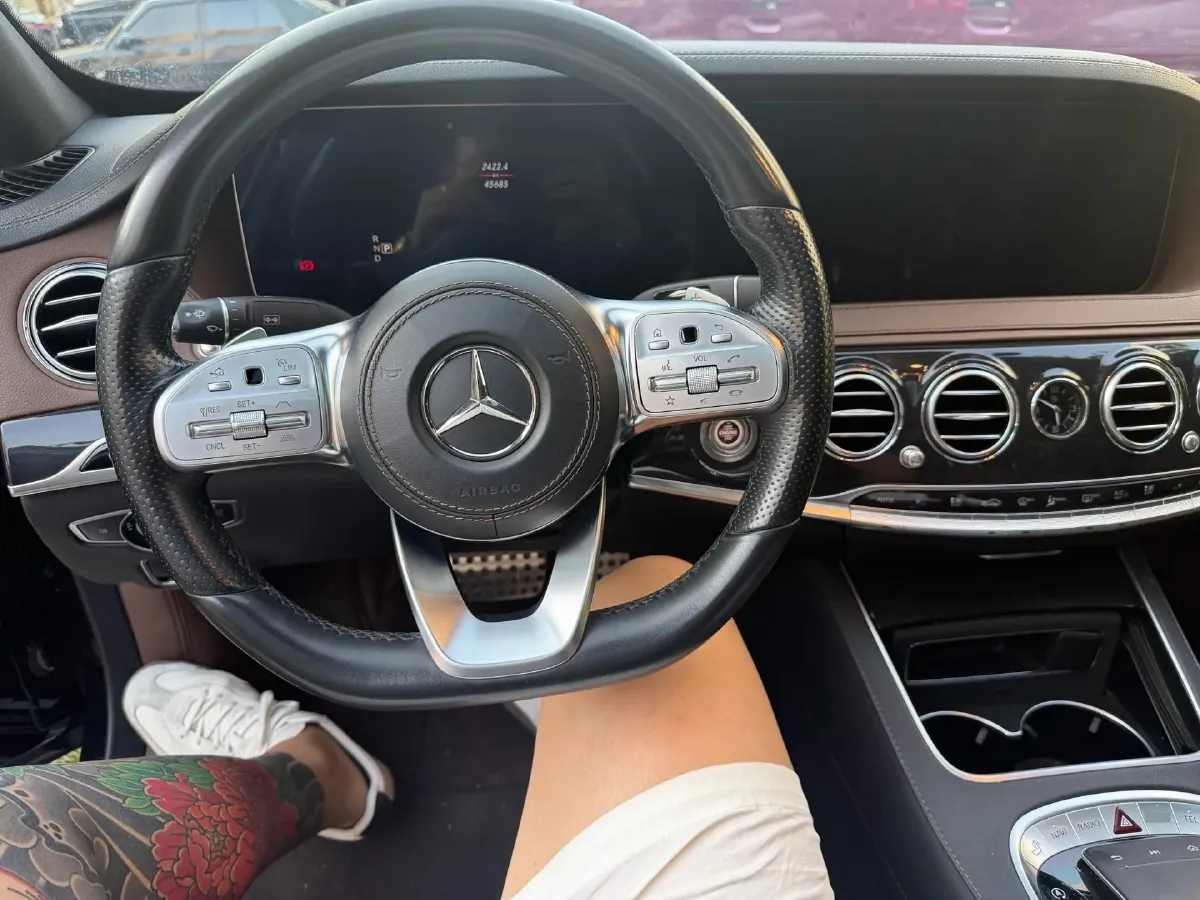 2020 Mercedes-Benz S Class 3.0T 367HP L6 9AT,autocango,china used car exporter,china ev exporter,chinese used car exporter,chinese used ev exporter
