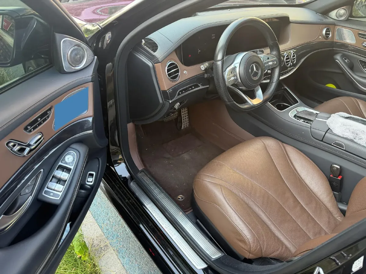2020 Mercedes-Benz S Class 3.0T 367HP L6 9AT,autocango,china used car exporter,china ev exporter,chinese used car exporter,chinese used ev exporter