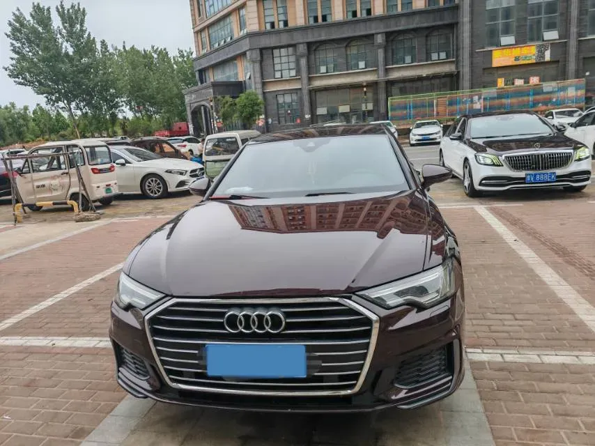 2020 Audi A6L 2.0T 224HP L4 7DCT,autocango,china used car exporter,china ev exporter,chinese used car exporter,chinese used ev exporter