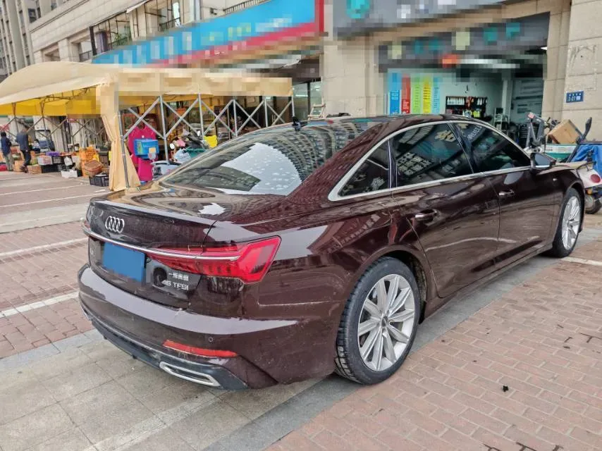 2020 Audi A6L 2.0T 224HP L4 7DCT,autocango,china used car exporter,china ev exporter,chinese used car exporter,chinese used ev exporter