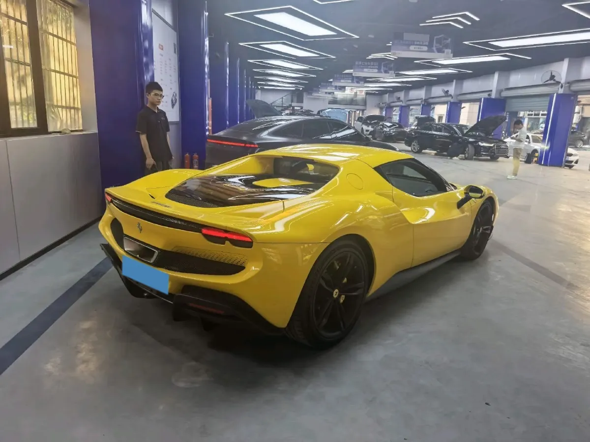 2021 Ferrari 296 3.0T 663HP V6 8DCT PHEV 7.45KWH,autocango,china used car exporter,china ev exporter,chinese used car exporter,chinese used ev exporter