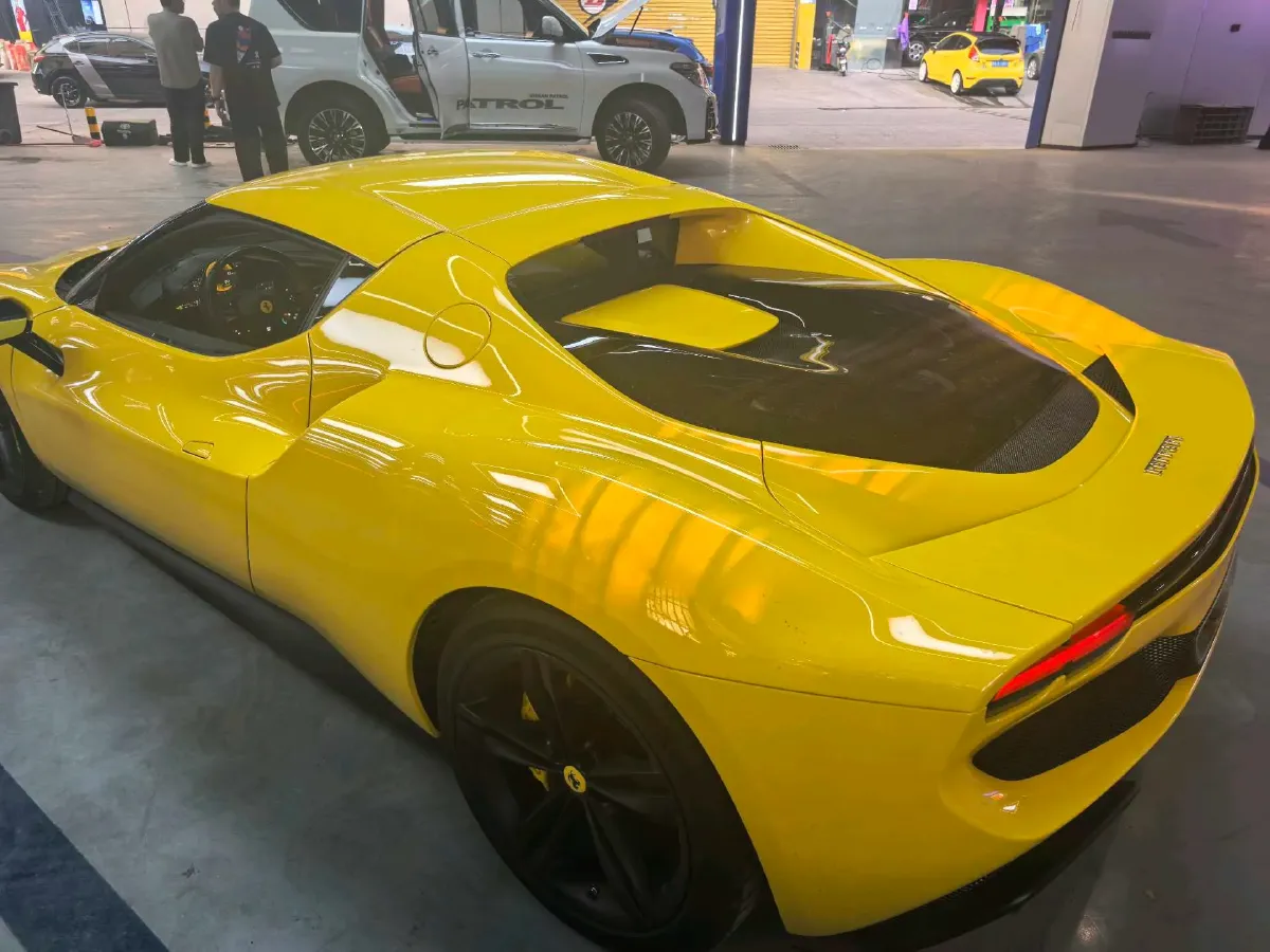2021 Ferrari 296 3.0T 663HP V6 8DCT PHEV 7.45KWH,autocango,china used car exporter,china ev exporter,chinese used car exporter,chinese used ev exporter