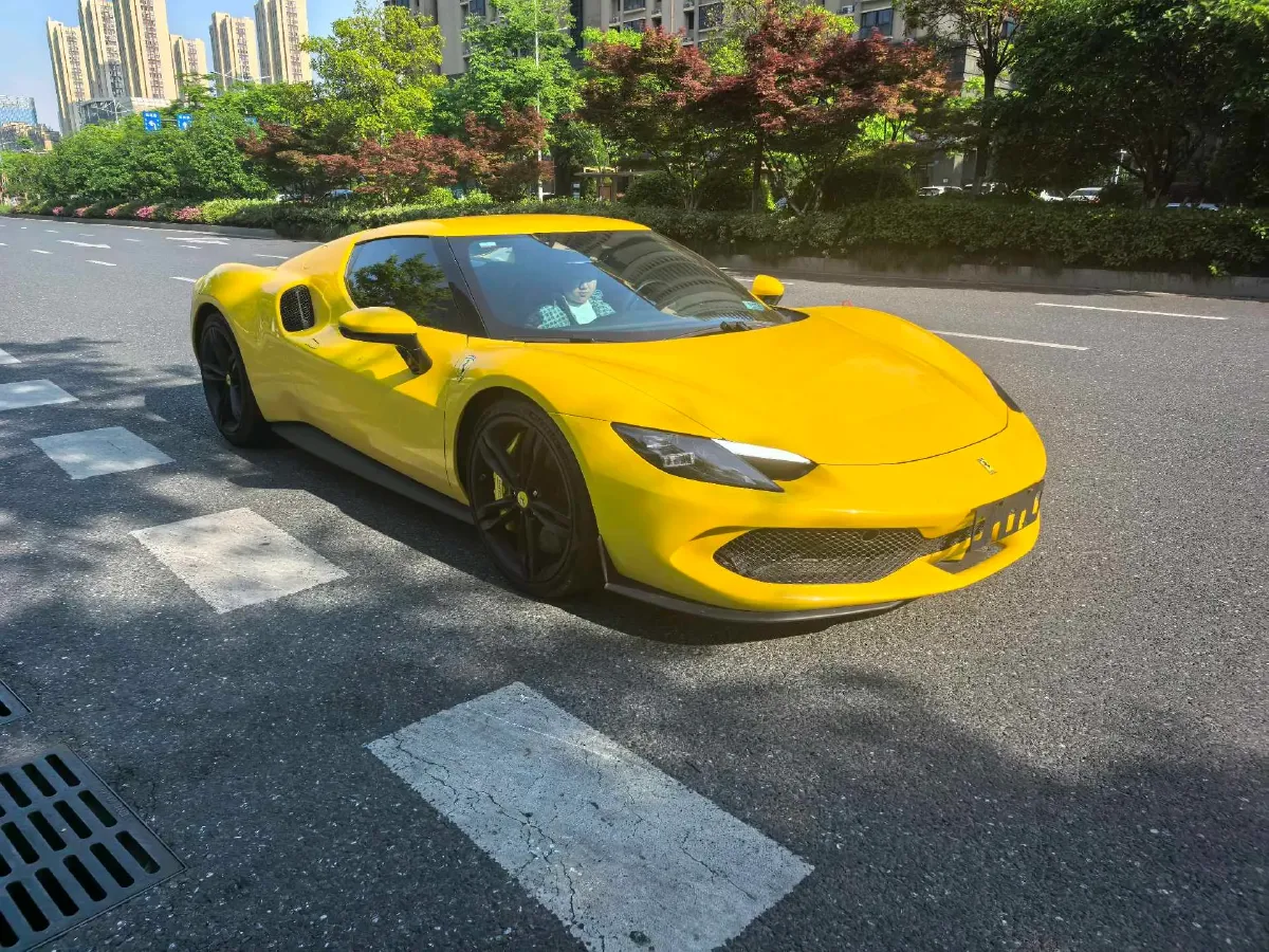 2021 Ferrari 296 3.0T 663HP V6 8DCT PHEV 7.45KWH,autocango,china used car exporter,china ev exporter,chinese used car exporter,chinese used ev exporter