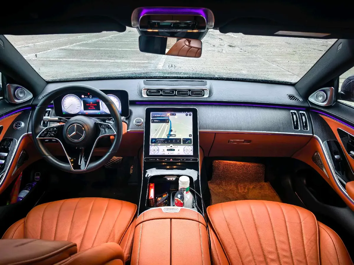 2021 Mercedes-Benz S Class 3.0T 313HP L6 9AT,autocango,china used car exporter,china ev exporter,chinese used car exporter,chinese used ev exporter