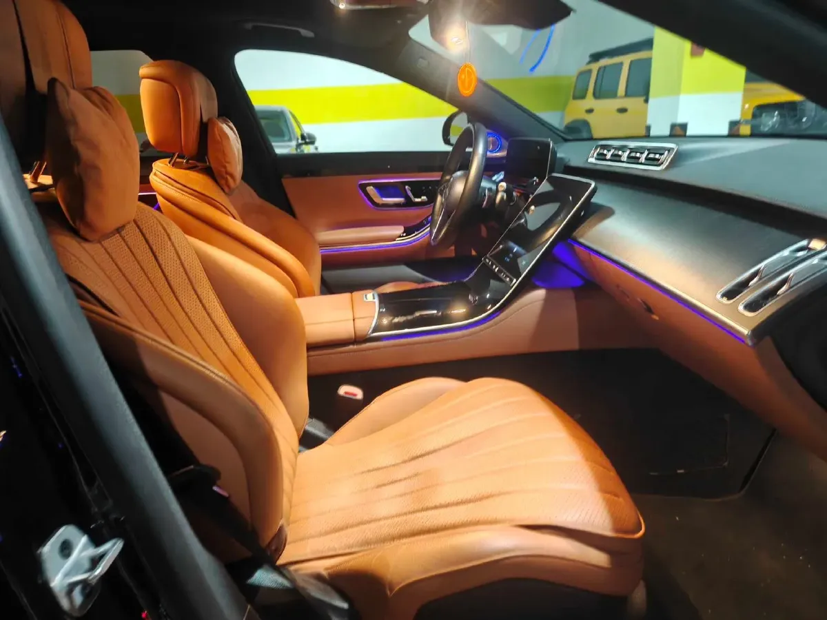 2023 Mercedes-Benz S Class 2.5T 313HP L6 9AT,autocango,china used car exporter,china ev exporter,chinese used car exporter,chinese used ev exporter