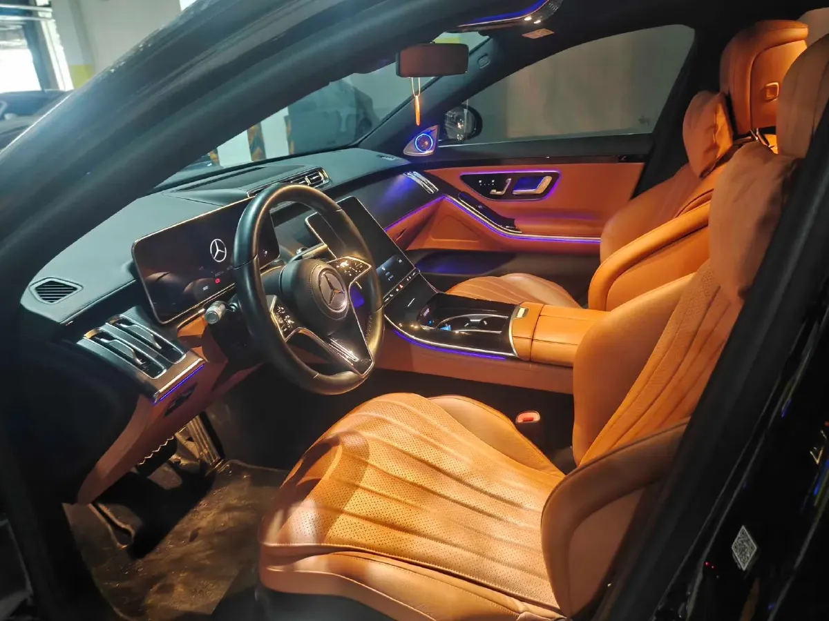 2023 Mercedes-Benz S Class 2.5T 313HP L6 9AT,autocango,china used car exporter,china ev exporter,chinese used car exporter,chinese used ev exporter
