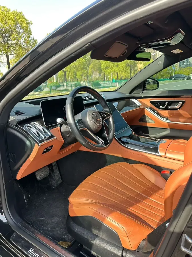 2022 Mercedes-Benz S Class 2.5T 367HP L6 9AT,autocango,china used car exporter,china ev exporter,chinese used car exporter,chinese used ev exporter