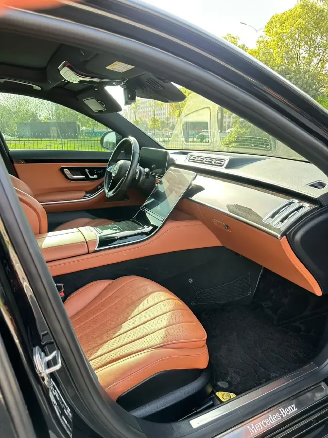 2022 Mercedes-Benz S Class 2.5T 367HP L6 9AT,autocango,china used car exporter,china ev exporter,chinese used car exporter,chinese used ev exporter