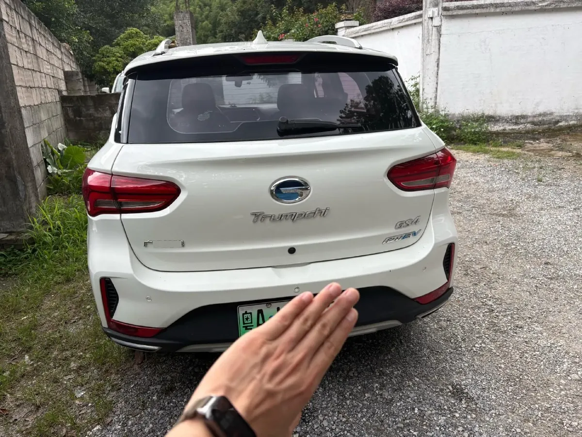 2017 GAC Trumpchi GS4 1.5L 97HP L4 PHEV 12KWH,autocango,china used car exporter,china ev exporter,chinese used car exporter,chinese used ev exporter