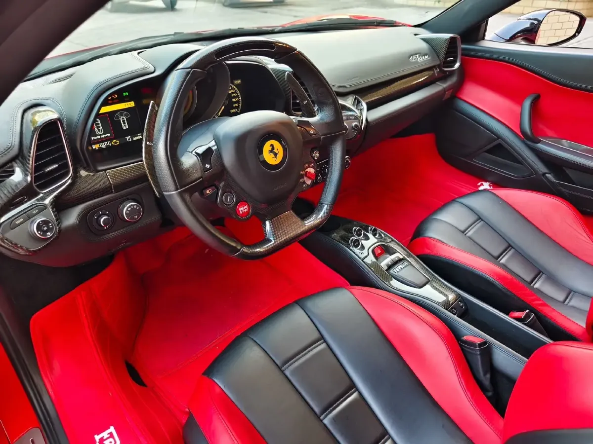 2012 Ferrari 458 4.5L 570HP V8 7DCT,autocango,china used car exporter,china ev exporter,chinese used car exporter,chinese used ev exporter