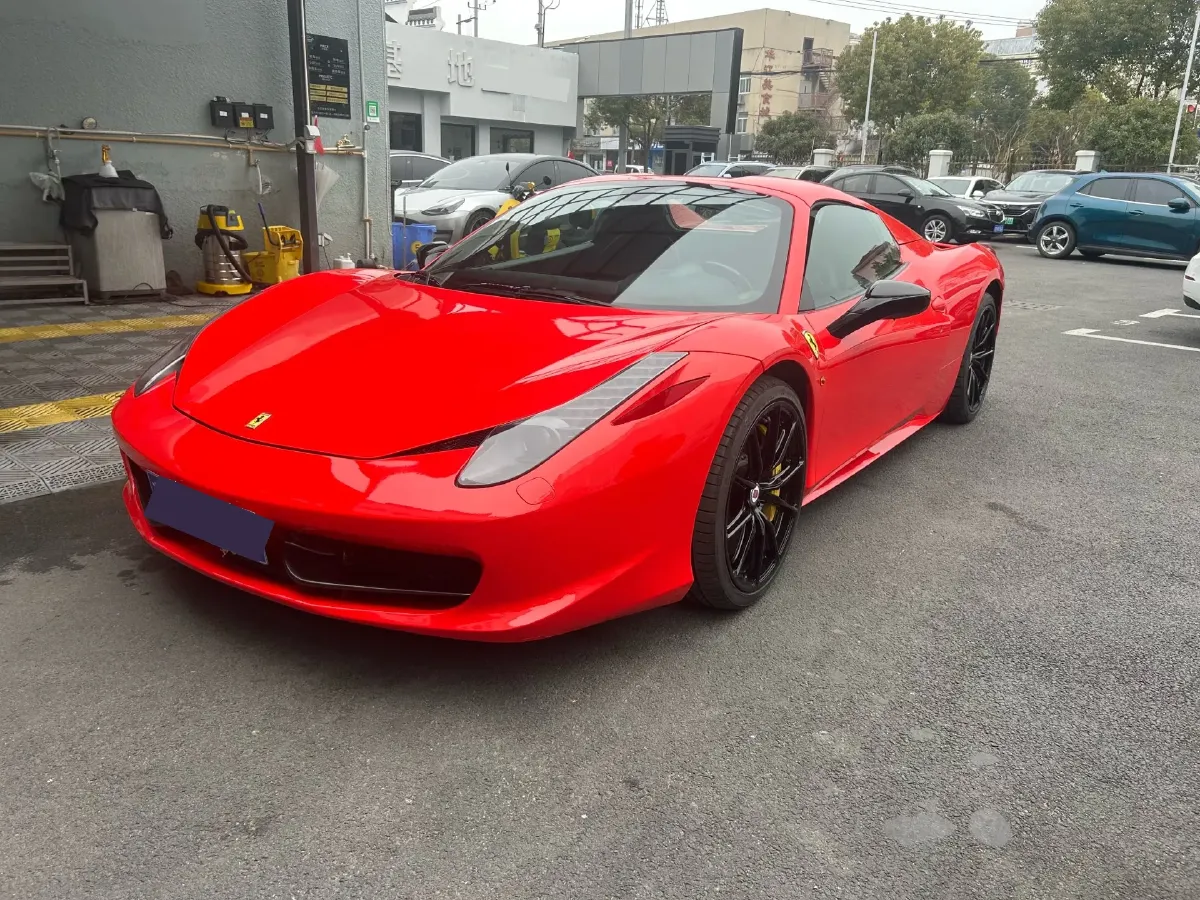 2013 Ferrari 458 4.5L 570HP V8 7DCT,autocango,china used car exporter,china ev exporter,chinese used car exporter,chinese used ev exporter