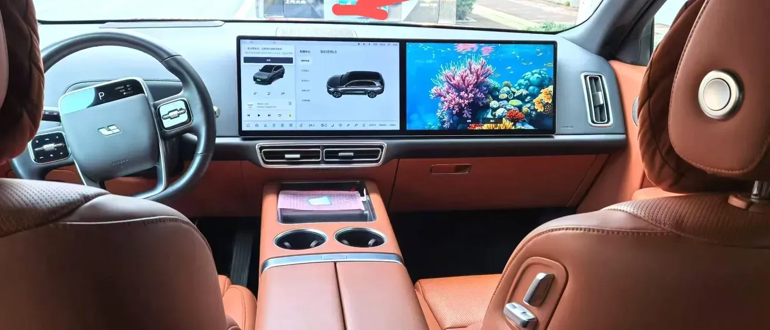 2024 Li L8 Range Extended 154HP REEV 42.8KWH,autocango,china used car exporter,china ev exporter,chinese used car exporter,chinese used ev exporter