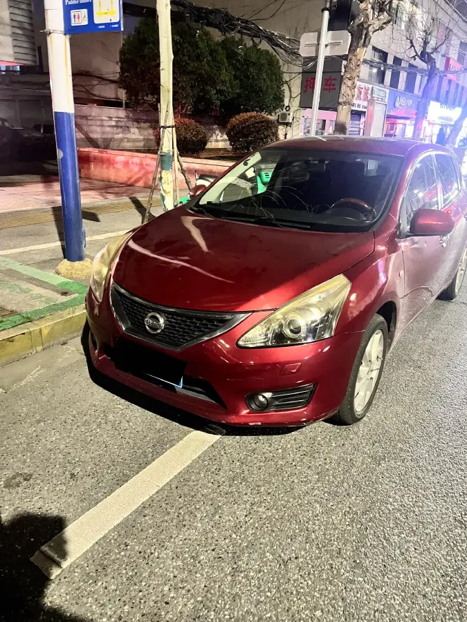 2011 Nissan Tiida 1.6T 190HP L4 CVT