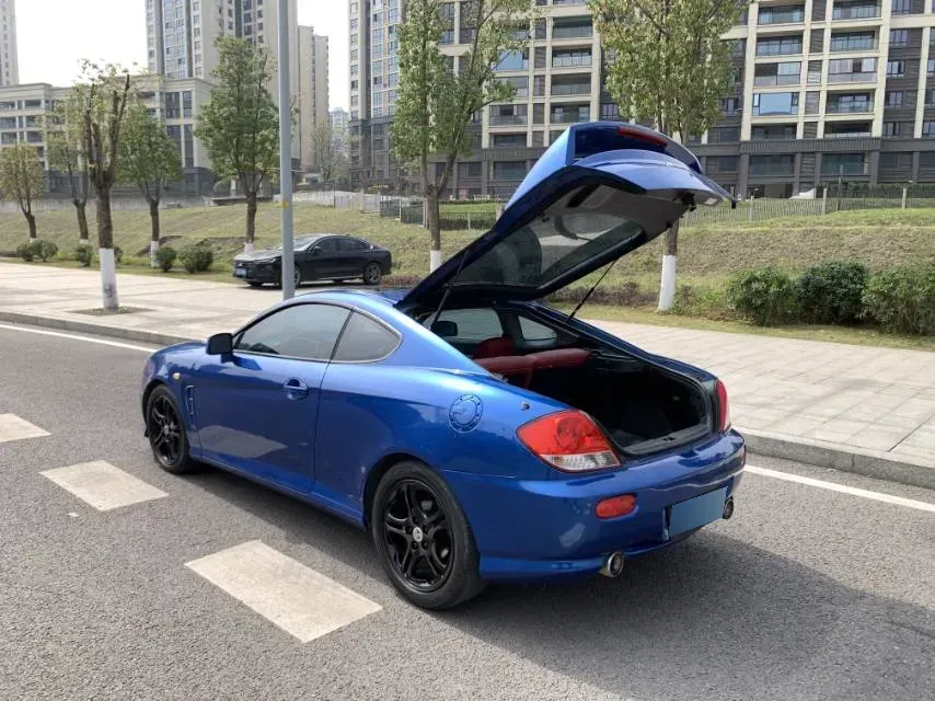 2004 Hyundai Coupe 2.7L 167HP V6 4AT,autocango,china used car exporter,china ev exporter,chinese used car exporter,chinese used ev exporter