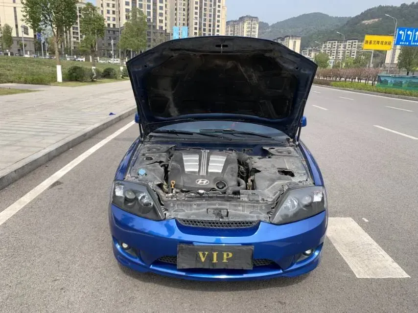 2004 Hyundai Coupe 2.7L 167HP V6 4AT,autocango,china used car exporter,china ev exporter,chinese used car exporter,chinese used ev exporter