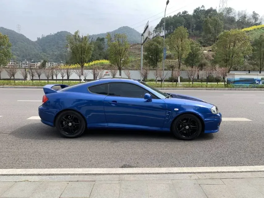 2004 Hyundai Coupe 2.7L 167HP V6 4AT,autocango,china used car exporter,china ev exporter,chinese used car exporter,chinese used ev exporter