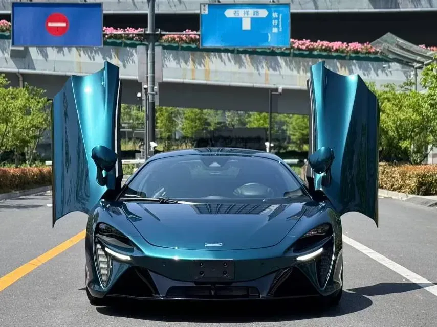 2023 McLaren Artura 3.0T 585HP V6 8DCT PHEV 7.4KWH,autocango,china used car exporter,china ev exporter,chinese used car exporter,chinese used ev exporter