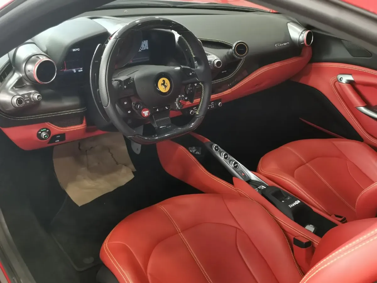 2019 Ferrari F8 3.9T 720HP V8 7DCT,autocango,china used car exporter,china ev exporter,chinese used car exporter,chinese used ev exporter