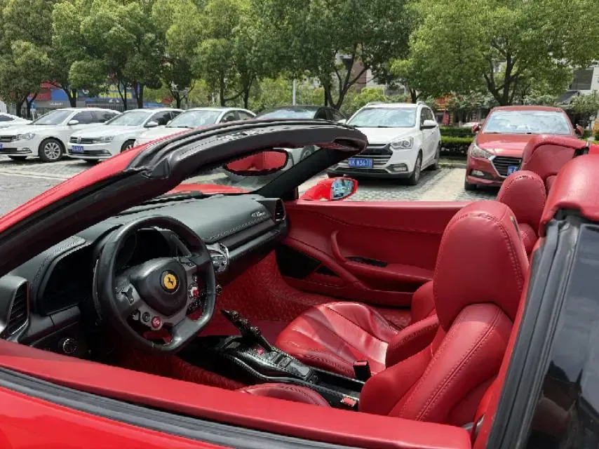 2013 Ferrari 458 4.5L 570HP V8 7DCT,autocango,china used car exporter,china ev exporter,chinese used car exporter,chinese used ev exporter