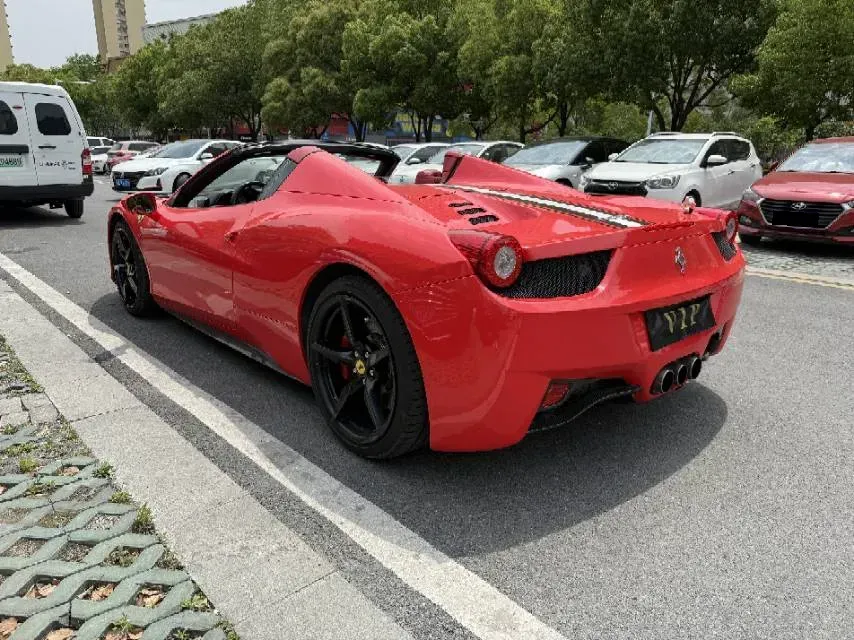 2013 Ferrari 458 4.5L 570HP V8 7DCT,autocango,china used car exporter,china ev exporter,chinese used car exporter,chinese used ev exporter
